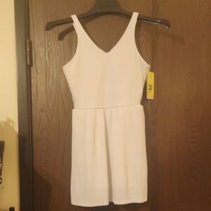 All in Motion Classic White Mini Dress